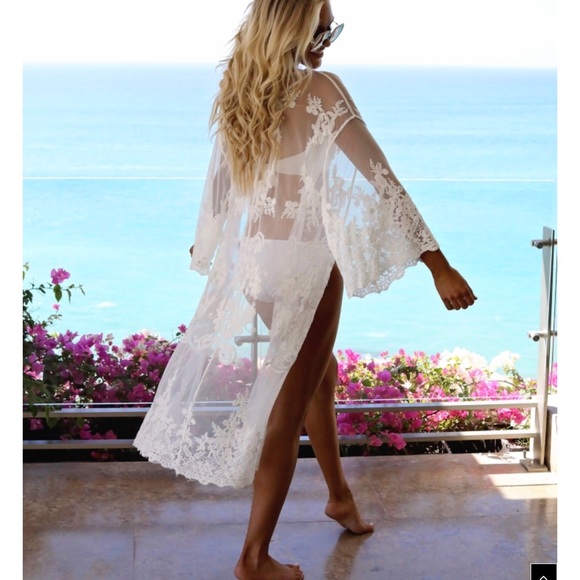 Crochet Kimono - Picture 4 of 7